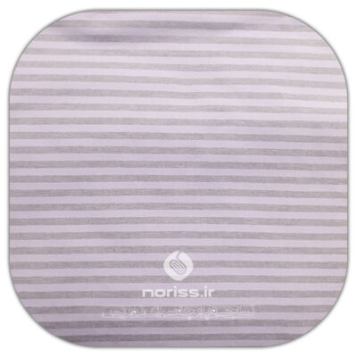 پارچه دورس دونخ لاکرا خارخورده نوریس | یاسی ملانژ راه راه ریز | A1101288